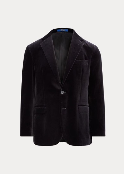 Men's Polo Ralph Lauren Velvet Suit Jacket | 402367KBH